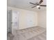 Bedroom featuring a ceiling fan, closet and access to other rooms at 1960 Dakota Nw Dr, Acworth, GA 30101