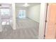 Open living room with sliding glass doors and carpet at 1960 Dakota Nw Dr, Acworth, GA 30101