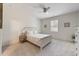 Bright bedroom with a comfortable bed and window view at 5138 Price Dr, Suwanee, GA 30024