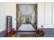 Elegant entrance showcasing an open floor plan, a stylish rug, and a 'Welcome' sign at 5138 Price Dr, Suwanee, GA 30024