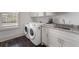 Well-equipped laundry room with modern appliances and granite countertops at 5138 Price Dr, Suwanee, GA 30024