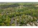 Overhead view of residential neighborhood with mature trees, lush lawns and landscape at 1116 Dan Johnson Ne Rd, Atlanta, GA 30307