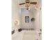 Unique bathroom with a soaking tub, natural light, and modern fixtures at 7470 Princeton Trce, Sandy Springs, GA 30328