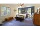 Cozy bedroom with a comfortable bed, large window and plenty of storage at 7470 Princeton Trce, Sandy Springs, GA 30328