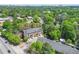 Scenic aerial view of townhomes nestled in a vibrant neighborhood, complete with a cell tower at 1561 Mosaic Way, Smyrna, GA 30080