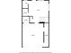 Floorplan of the basement area shows a garage, storage areas, bath and office at 1561 Mosaic Way, Smyrna, GA 30080