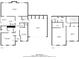 Main level floor plan showcasing living room, dining area, kitchen, primary bedroom and garage at 1826 Bedfordshire Ct, Decatur, GA 30033