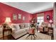 Inviting living room with elegant decor and bright natural light from the large window at 1826 Bedfordshire Ct, Decatur, GA 30033