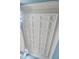 Detailed, decorative, all-white ceiling with geometric and floral patterns and custom trim at 3593 Hemphill St, Atlanta, GA 30337