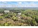 Aerial view of a property in Covington, GA, showcasing its lush surroundings, proximity to the Yellow River, and Stewart Rd at 700 Stewart Rd, Covington, GA 30016