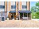 This building entrance has covered sitting with adjacent access to the pool at 2285 Peachtree Ne Rd # 604, Atlanta, GA 30309