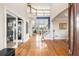Grand foyer with hardwood floors, staircase, and soaring ceilings creating a welcoming entry at 482 Cooper Lake Se Rd, Smyrna, GA 30126