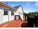 Charming home back deck with grilling area. Great space for outdoor relaxation and entertainment at 195 Woodbridge Dr, Dallas, GA 30157