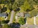 Aerial view of a home in a mature, tree-lined neighborhood at 2123 Juanita St, Decatur, GA 30032