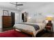 Bedroom featuring dark wood flooring, natural light, and closet at 2123 Juanita St, Decatur, GA 30032