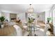 A bright open floor plan includes a dining space, living room, and modern decor at 1282 Eastridge Sw Rd, Atlanta, GA 30311