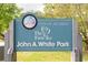 The First Tee sign at John A. White Park at 1282 Eastridge Sw Rd, Atlanta, GA 30311