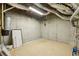 Unfinished basement offering potential for customization and additional living space at 3925 Waterford Dr, Suwanee, GA 30024