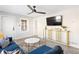 Inviting living room with contemporary furnishings and a large TV at 1340 Hawthorne Se Ave, Smyrna, GA 30080