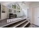 Bright bathroom features a large soaking tub with tile surround, walk-in shower, and modern fixtures at 640 Saddle Ridge Trce, Roswell, GA 30076