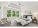 Serene main bedroom with tray ceiling, large windows, and neutral tones, creating a peaceful retreat at 1019 Cooks Farm Way, Woodstock, GA 30189