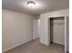 Cozy bedroom featuring a closet and open doorway, designed for comfort and convenience at 3979 Sharon Spgs, Powder Springs, GA 30127