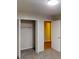 Bedroom including walk-in closet for ample storage and an open doorway, enhancing functionality at 3979 Sharon Spgs, Powder Springs, GA 30127