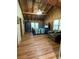Bright bedroom with wood ceiling, laminated floor, and plenty of natural light at 5098 Meadows Rd, Powder Springs, GA 30127