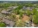 Aerial view showcasing the community park, playground, and green spaces at 815 Paden St, Woodstock, GA 30188