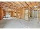 Unfinished basement space with walk-out door at 1754 Water Springs Way, Dacula, GA 30019