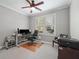 Functional office space features ample lighting, large window, and desk area at 1754 Water Springs Way, Dacula, GA 30019