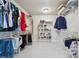 Walk-in closet featuring an abundance of wire shelving for clothes and shoes at 1754 Water Springs Way, Dacula, GA 30019
