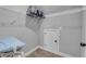 Simple closet with wire shelving for storage at 505 Bryson Lake Cir, Douglasville, GA 30134