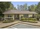 Charming clubhouse with well-kept landscaping, providing a welcoming space for residents and community activities at 6820 Glenridge Dr # C, Sandy Springs, GA 30328