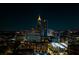 Mesmerizing night view of the city skyline, highlighting modern architecture and bright lights at 860 Peachtree Ne St # 2716, Atlanta, GA 30308