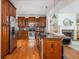 Spacious kitchen with wood cabinets and stainless steel appliances at 68 Spence Se Ave, Atlanta, GA 30317
