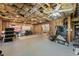 Large unfinished basement ready for customization, featuring exposed insulation and ample space at 3978 Oak Crossing Drive Dr, Suwanee, GA 30024