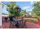 Inviting deck with outdoor seating and grill, perfect for entertaining and enjoying the outdoors at 3978 Oak Crossing Drive Dr, Suwanee, GA 30024