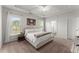 Spacious bedroom with natural light, soft carpet, and simple furnishings at 216 Ellis Ln, Woodstock, GA 30189