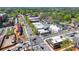 A vibrant street showcases commercial buildings and bustling pedestrian activity at 216 Ellis Ln, Woodstock, GA 30189