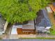 Aerial view of a gray home with covered porch, close to other homes at 926 Welch Sw St, Atlanta, GA 30310