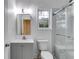 Bathroom featuring neutral tones, shower, vanity, and commode at 926 Welch Sw St, Atlanta, GA 30310