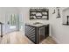 Stylish bar area with wine storage, a countertop, and modern design elements at 3214 Cedar Bluff Ne Dr, Marietta, GA 30062