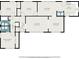 Floor plan view displaying bedroom, bathroom, living room, kitchen, and Gathering room dimensions at 2480 Warwick Ne Cir, Atlanta, GA 30345