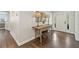 Welcoming entryway with hardwood floors and stylish console table, creating a warm first impression at 2574 Warwick Dr, Marietta, GA 30062