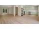 Bright, modern kitchen with stainless steel appliances and light green cabinets at 4992 Meadow Ln, Marietta, GA 30068