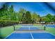 Well-maintained pickleball courts for active community enjoyment at 4992 Meadow Ln, Marietta, GA 30068