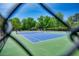 Community tennis courts offering a great recreational opportunity at 4992 Meadow Ln, Marietta, GA 30068
