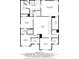 Floorplan of the home showing all room sizes and labeled spaces at 5382 Pebblebrook Se Ln, Mableton, GA 30126