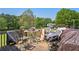 Outdoor deck featuring weathered wood and outdoor furniture at 126 Amberwood Ln, Euharlee, GA 30145